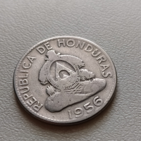 10 сентавос 1956 Хондурас, снимка 2 - Нумизматика и бонистика - 44942522