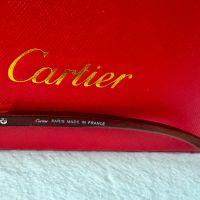 Cartier висок клас мъжки слънчеви очила с дървени дръжки, снимка 13 - Слънчеви и диоптрични очила - 45870838