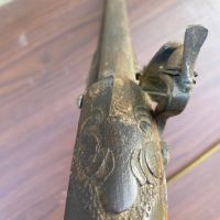 Стар кремъчен пистолет , снимка 6 - Антикварни и старинни предмети - 45718738