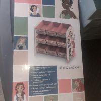 Disney Princess шкаф за съхранение на детски играчки с 9 кутии розов , снимка 6 - Мебели за детската стая - 45892700