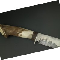Ръчно изработени ножове от дамаска стомана, сакс от неръждаема стомана, снимка 6 - Ножове - 37276535