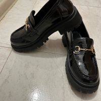 Дамски ежедневни обувки - черно, снимка 1 - Дамски ежедневни обувки - 45696385