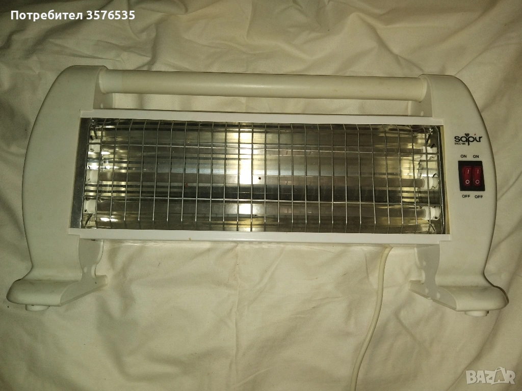Прдавам кварцова печка Sapir., снимка 1