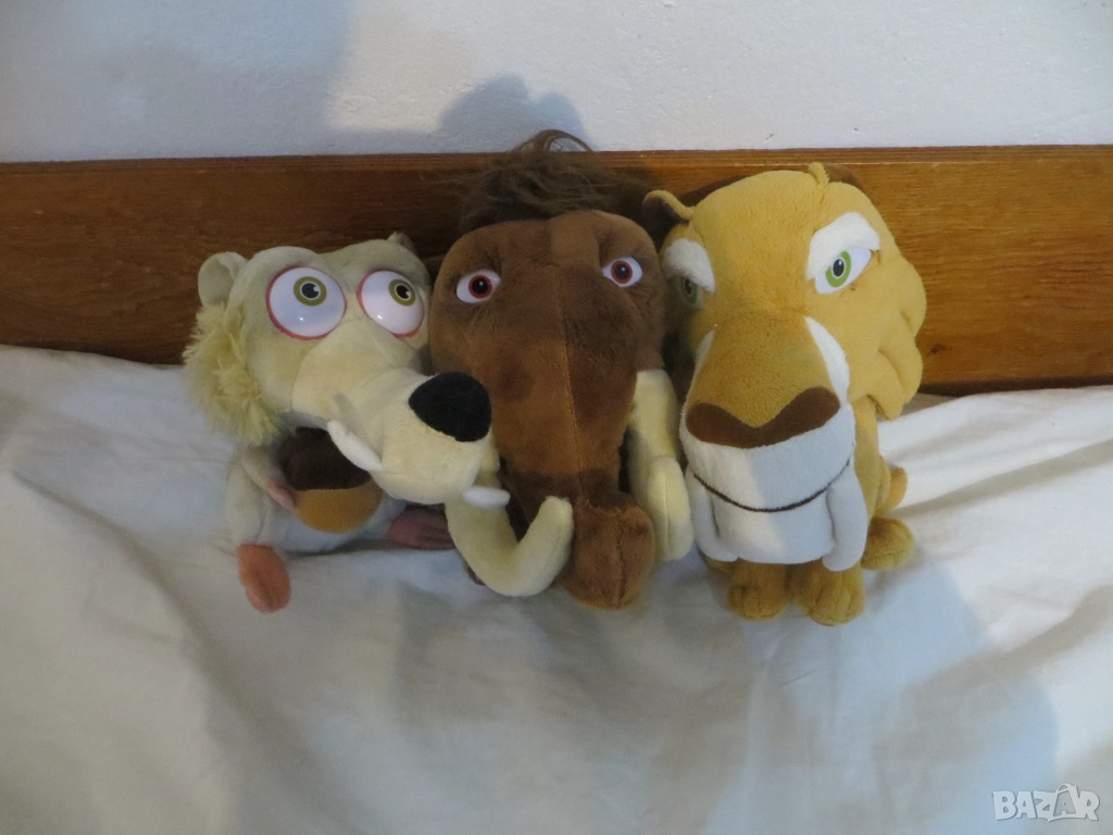 Плюшени играчки Ледена епоха, снимка 1