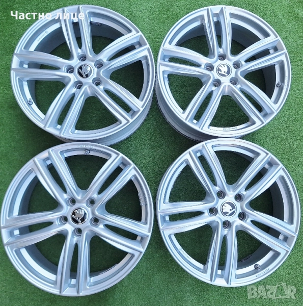 Продавам 4бр 19-ки джанти за Шкода Кодиак,Октавия, Карок, Супърб , снимка 1