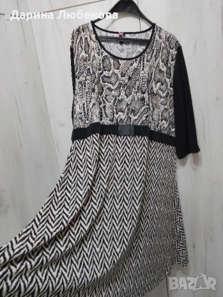 Разкошна рокля 3,4 ХЛ, снимка 1