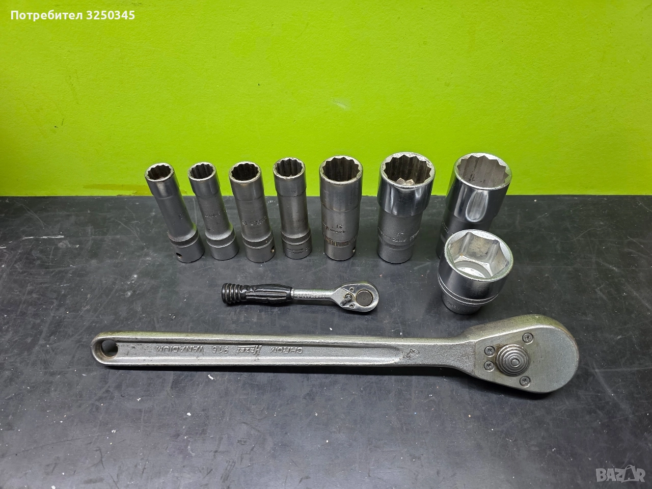 Тресчотки и дълбоки вложки Hazet , снимка 1