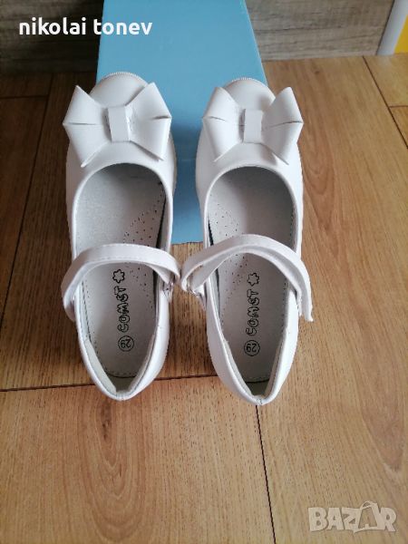 Детски обувки за момиче бели, снимка 1