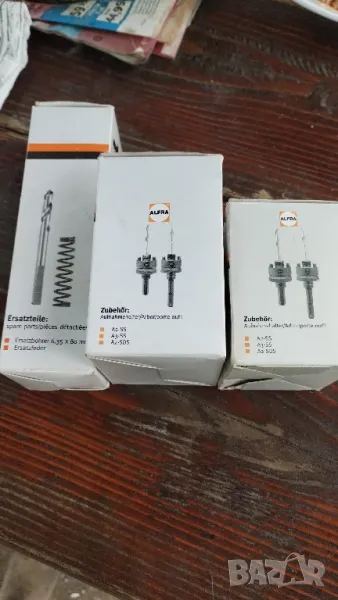 ALFRA  Държач ALFRA, A2-SS + боркорони , снимка 1