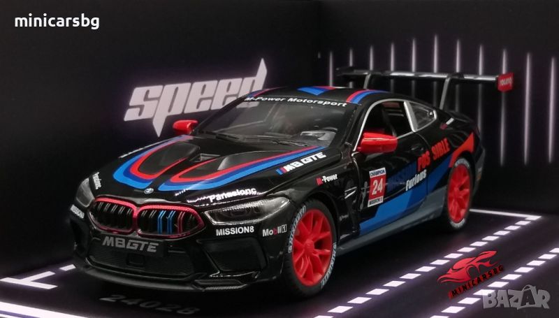 Метални колички: BMW M8 GTE Champion 25, снимка 1