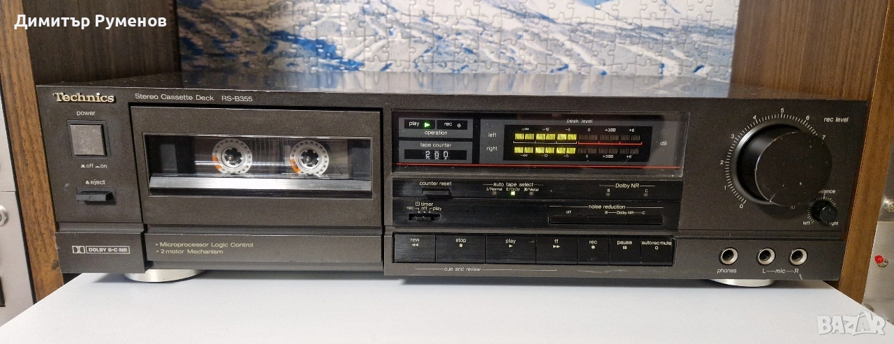Касетен дек Technics RS-B355, снимка 1