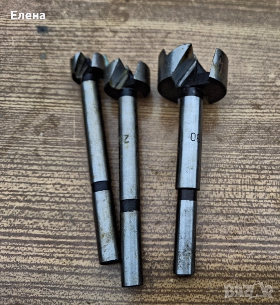 комплект бургии за дърво, снимка 1