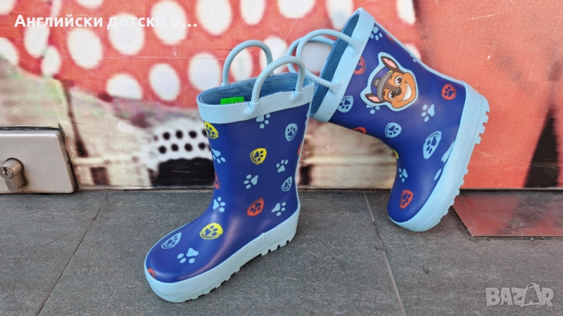 Английски детски гумени ботуши-Paw Patrol, снимка 1