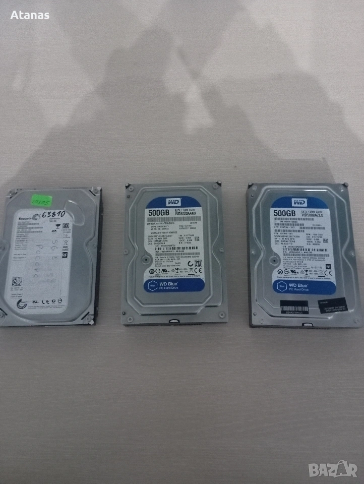 HDD 3,5", HDD 2,5" SSD 2,5", Nvme M.2, снимка 1