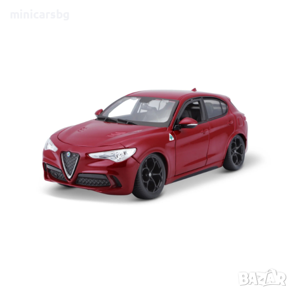 Метални колички: Alfa Romeo Stelvio - Bburago, снимка 1