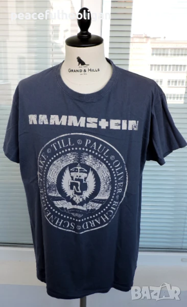 Rammstein мъжка метъл тениска  размер XL , снимка 1