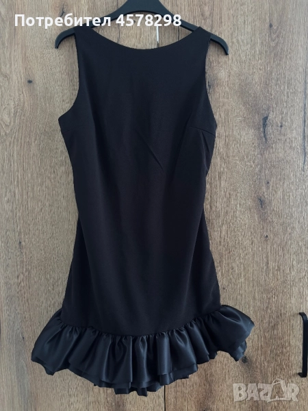 Дамска черна рокля, снимка 1
