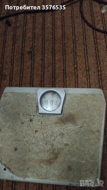 Продавам стар кантар за телесно тегло., снимка 1