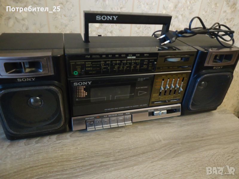 Радио касетофон SONY CFS-1000S, снимка 1