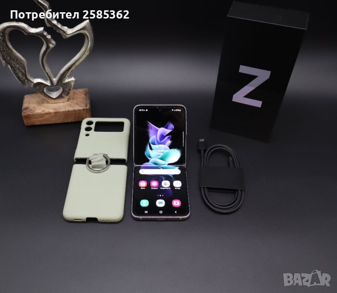 Samsung Galaxy Z Flip 3 Levander 256 Gb 5G, снимка 1