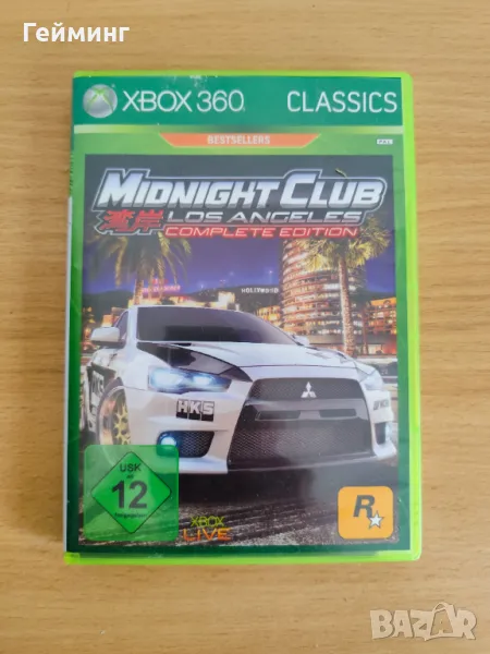 Midnight Club - Xbox 360, снимка 1