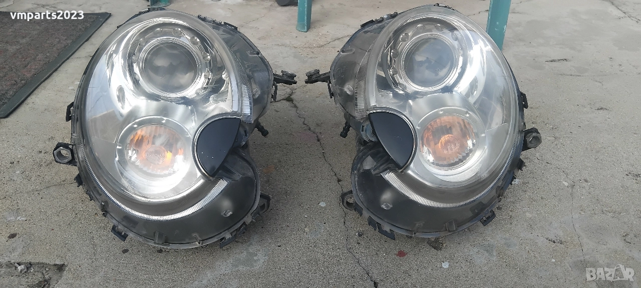 Фарове Mini Cooper Clubman Sport 2009г. R55 мини клубман, снимка 1