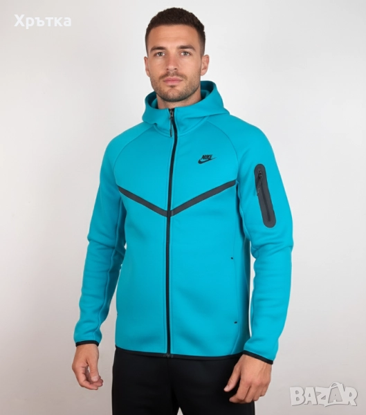 Nike Tech Fleece Windrunner - Оригинално мъжко горнище размер S, снимка 1