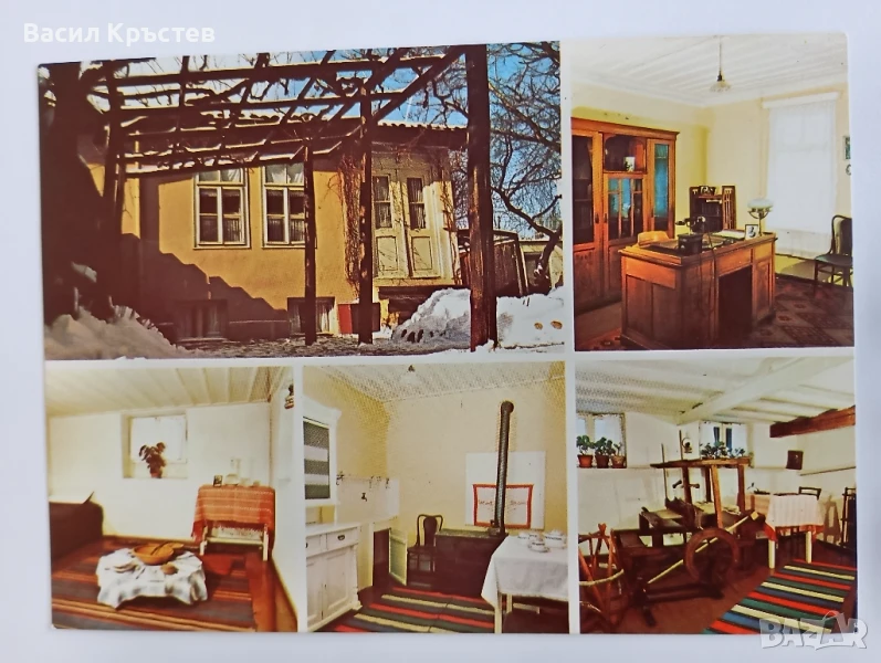 Картичка, София - домът на ул."Опълченска" 66, в който живя и работи Г. Димитров - 1888-1923, снимка 1