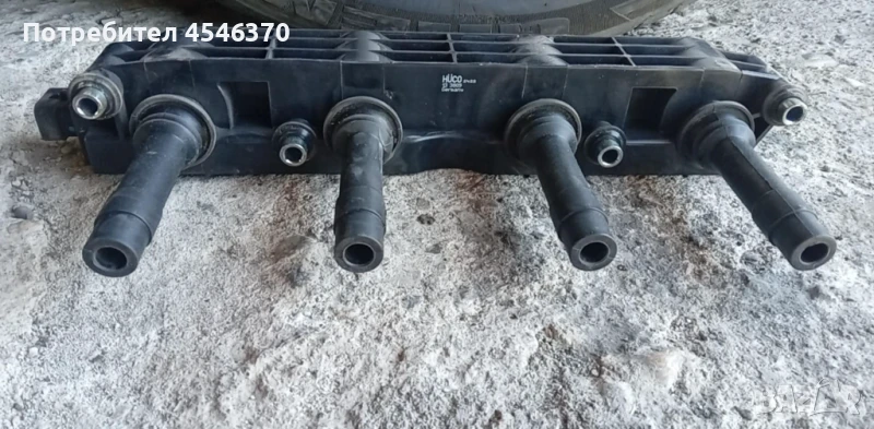 Запалителна бобина почти нов за Опел Астра г комби 1.6 бензин 101к.с 2001г, снимка 1