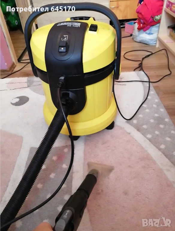 Професионална перяща прахосмукачка керхер/karcher se 4001, снимка 1