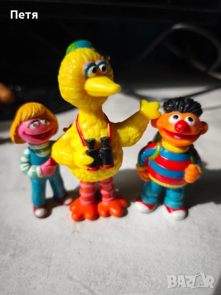 Улица Сезам, 3 колекционерски фигури, снимка 1