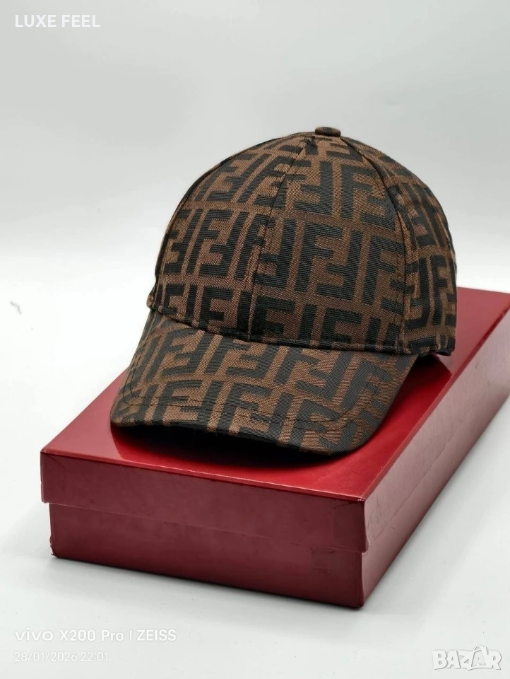 FENDI ⚜️ Унисекс Модел Шапки , снимка 1