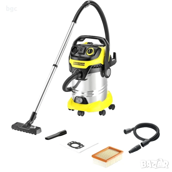  Индустриална прахосмукачка Karcher WD 6P Premium , 1300 W, Неръждаема стомана , снимка 1