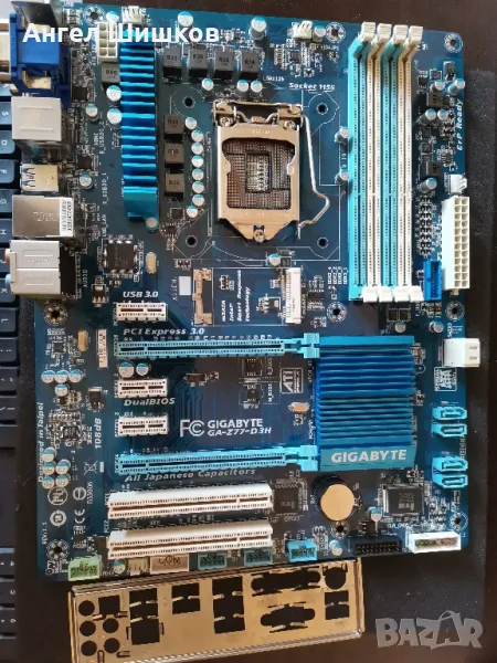 Дънна платка Z77 Gigabyte GA-Z77-D3H rev.1.1 Socket 1155, снимка 1