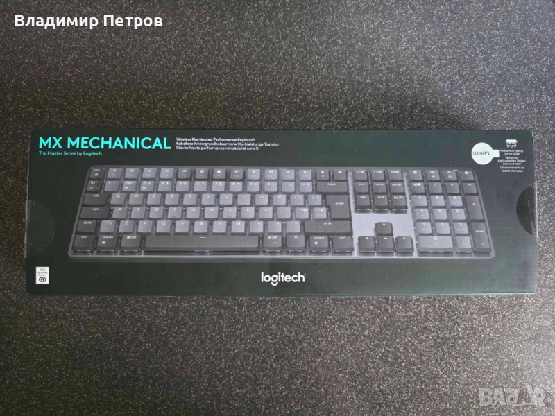 Механична клавиатура Logitech - MX Mechanical (Tactile Quiet), снимка 1