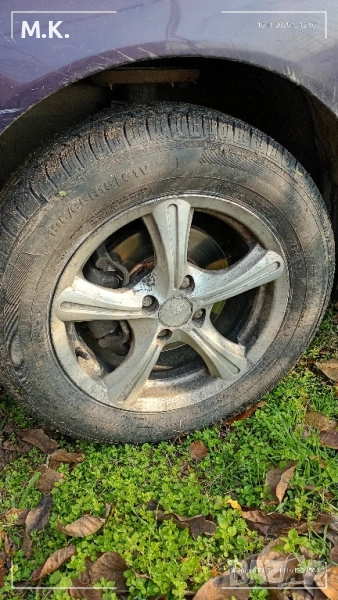 4х100 лети джанти с нови летни гуми, снимка 1