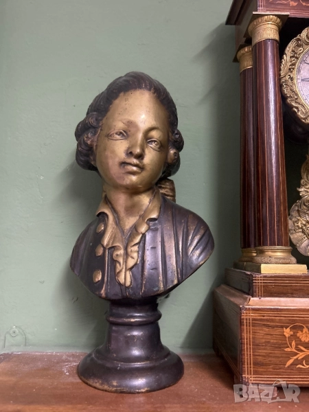 Голяма месингова статуя на Моцарт, снимка 1