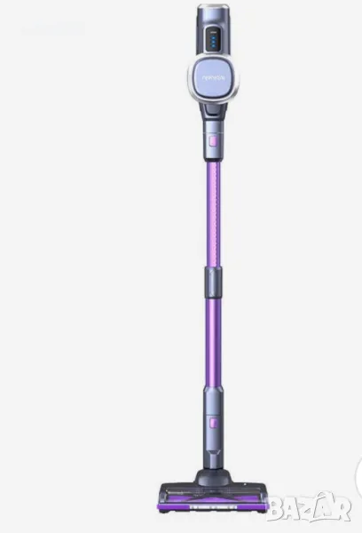 Безжична вертикална прахосмукачка Lubluelu 202, 220 W, HEPA филтър, Лилав, снимка 1