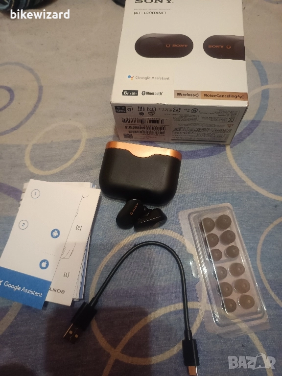 Sony WF-1000XM3 Bluetooth слушалки, снимка 1