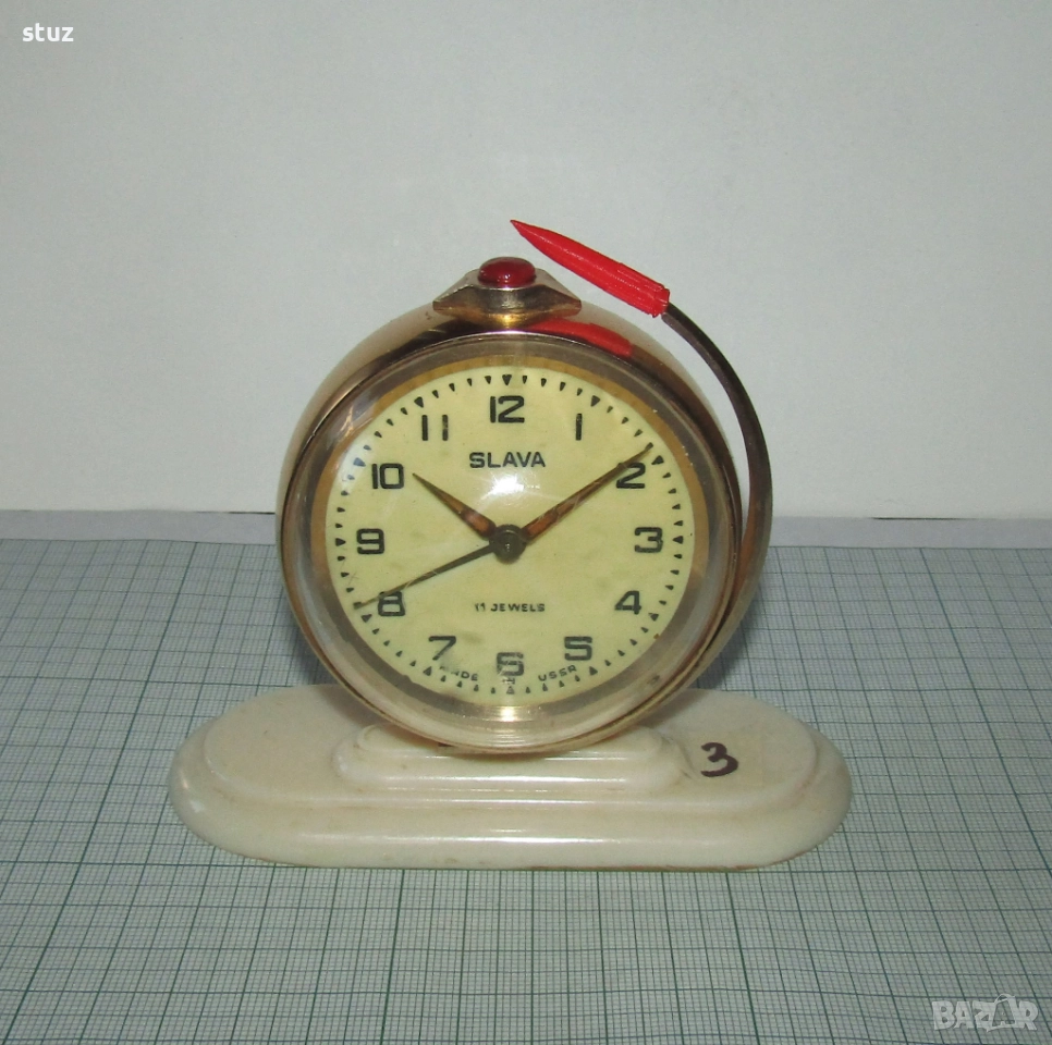 Будилник Слава "Спутник" (No:3) , снимка 1