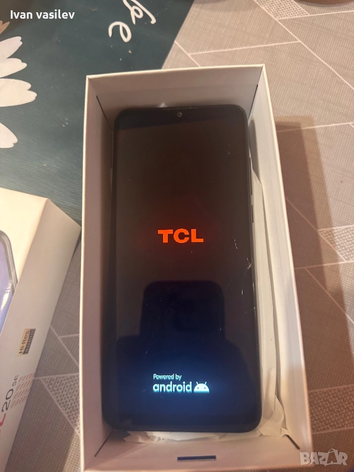 TCL 20 SE спукан дисплей , снимка 1