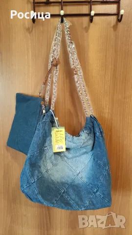 Дънкови чанти , снимка 5 - Чанти - 49959612