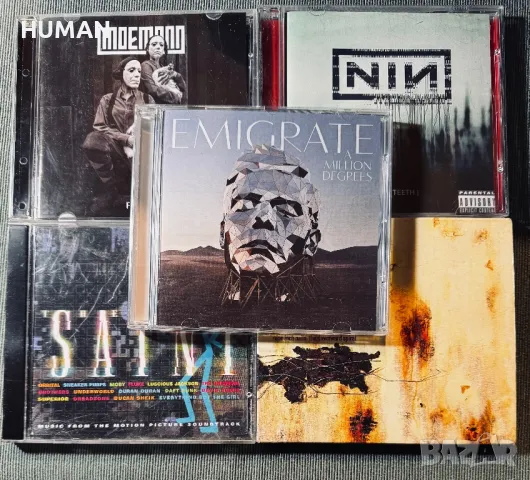 Lindemann - Emigrate - Nine Inch Nails - Saint, снимка 1 - CD дискове - 48968709