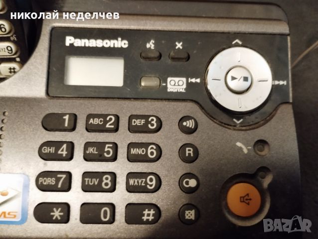 Домашен DECT телефон Панасоник , снимка 3 - Стационарни телефони и факсове - 45963103