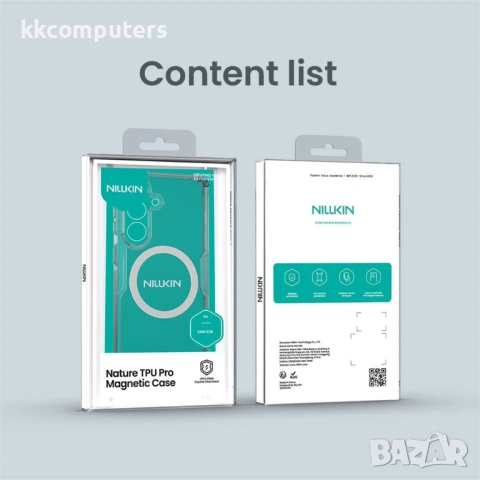 NILLKIN Nature Pro Магнитен Калъф за Samsung S26 - TPU+PC, Прозрачен, Повдигнати ръбове, снимка 15 - Калъфи, кейсове - 53854527