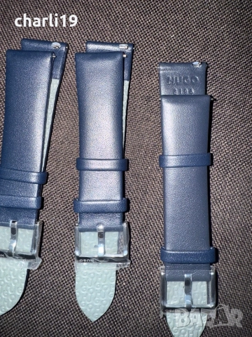 Кожени оригинални каишки за часовник HUGO , снимка 5 - Мъжки - 53891964