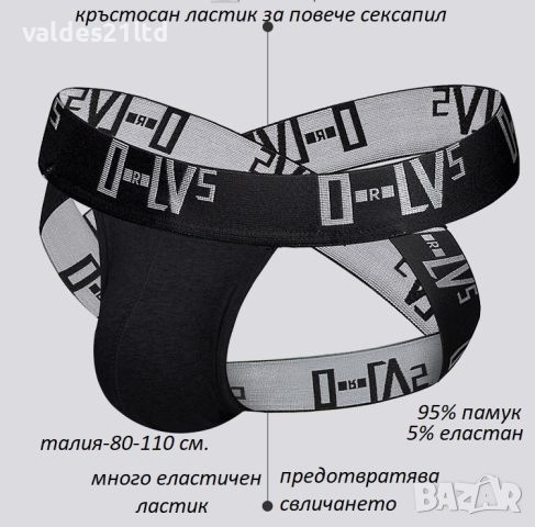 Мъжки джокстрап  / jockstrap, снимка 16 - Бельо - 39958817