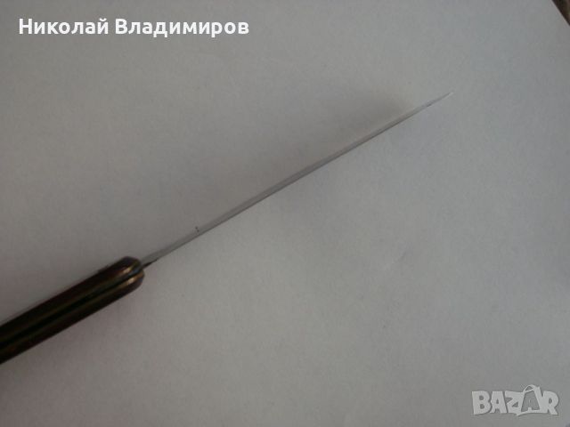Джобно ножче П.Денев Габрово нож , снимка 3 - Ножове - 45287733