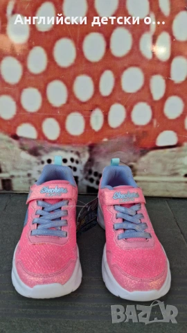 Английски детски светещи маратонки-SKECHERS, снимка 6 - Детски маратонки - 53770173