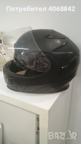 Мото каска с визьор, снимка 2 - Аксесоари и консумативи - 53332905